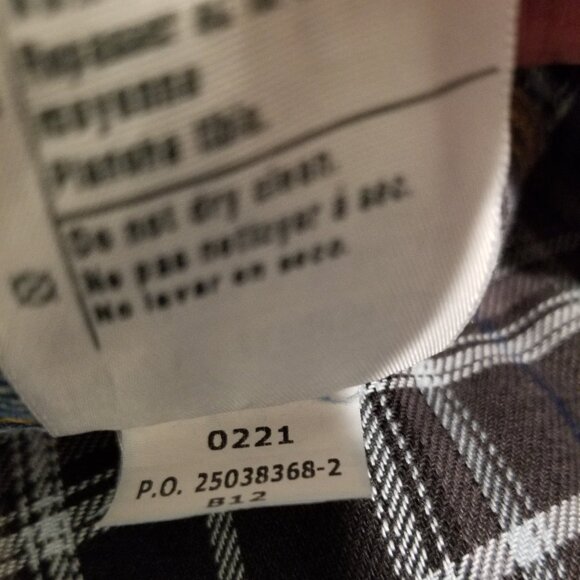 Carhartt Jeans Mens 50X30 Flannel Lined Relaxed Fit Straight B172 Work Outdoor - Picture 7 of 7